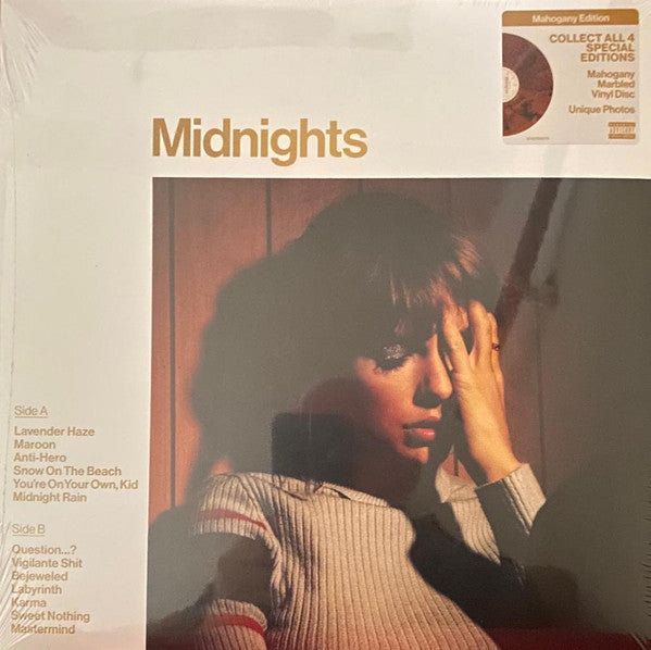 Taylor Swift - Midnights (Mahogany marbled Vinyl)