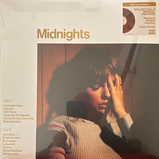 Taylor Swift - Midnights (Mahogany marbled Vinyl)