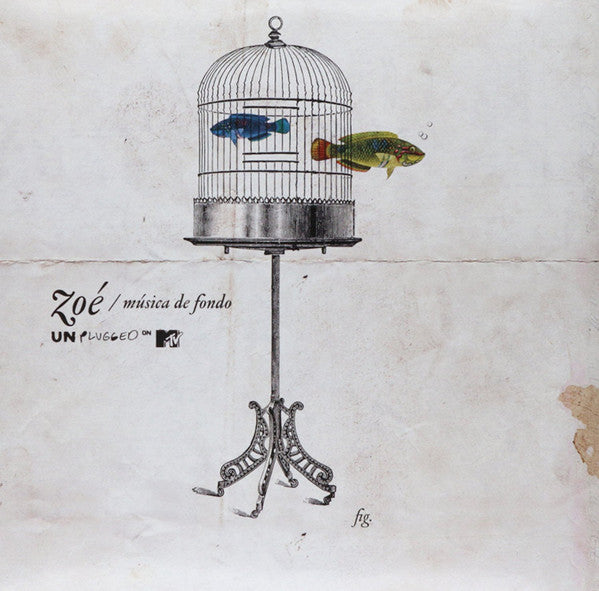 Zoé - Música De Fondo: MTV Unplugged (2xLP)