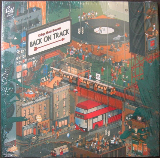 Various - College Music Presents: Back on Track (2xLP Clear Color Vinyl)