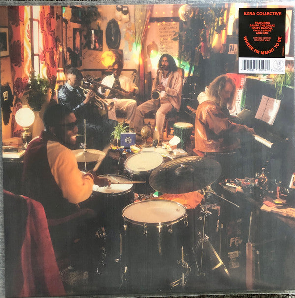 Ezra Collective - Where I’m Meant To Be (2xLP Limited Edition Orange Vinyl)