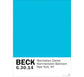 Beck - Hammerstein Ballroom (Lithograph) Print - Salvaje Music Store MEXICO