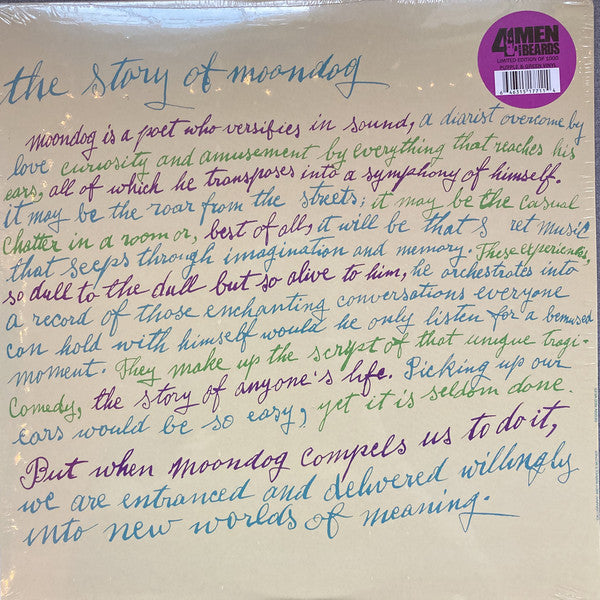 Moondog (2) - The Story Of Moondog (Limited Color LP)