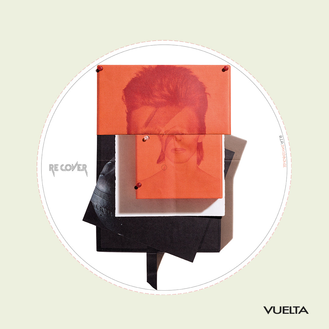 Slipmat - Clockwork Orange Bowie