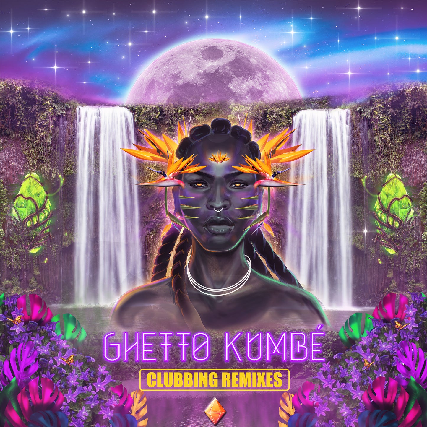 Ghetto Kumbé - Ghetto Kumbé Clubbing Remixes (Transparent Yellow 2x Vinyl LP)