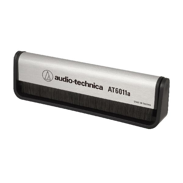 Audio Technica - Cepillo de limpieza de discos antiestático AT6011a