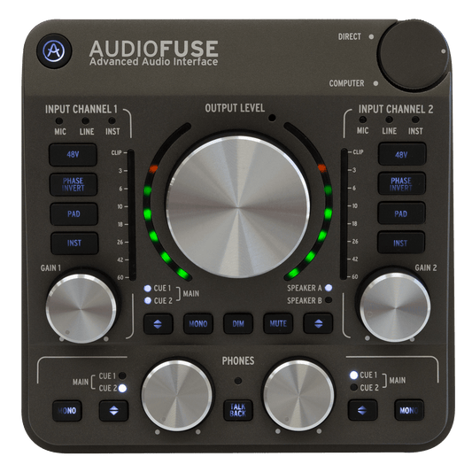 Arturia - AudioFuse Audio Interface Audio Interfase - Salvaje Music Store MEXICO