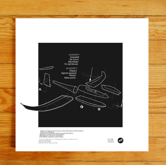 Aviador- Aviador (Vinil rojo) Vinil - Salvaje Music Store MEXICO