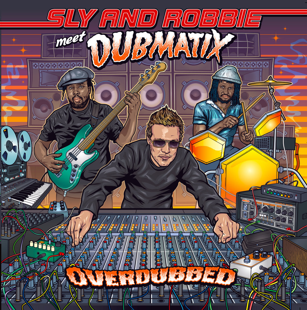 Sly & Robbie meet Dubmatix - Overdubbed (Extra Limited Edition, 999 copies) Vinil - Salvaje Music Store MEXICO