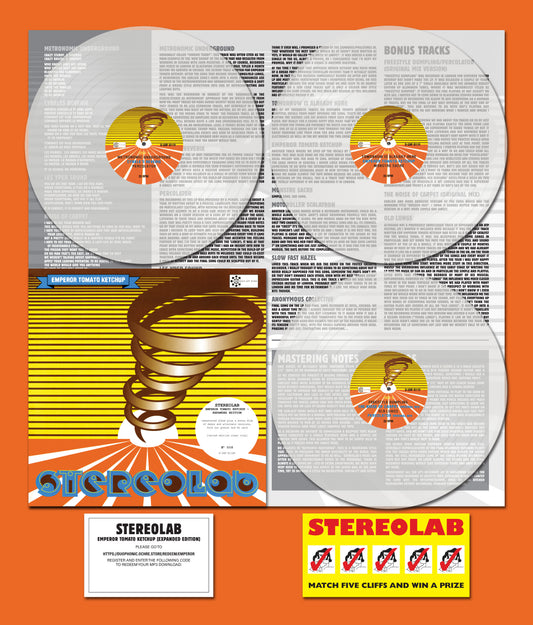 Stereolab - Emperor Tomato Ketchup (Expanded Edition 3xLP Clear) Vinil - Salvaje Music Store MEXICO