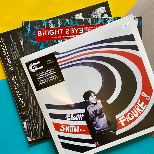 SAD BASTARD PACK: Bright Eyes - Down in the Weeds, Where the World Once Was (color) + Gruff Rhys - Babelsberg + Elliot Smith - Figure 8