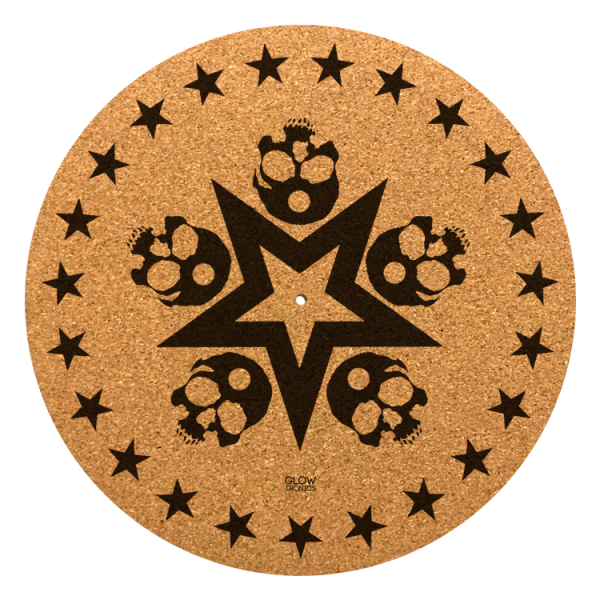 Slipmat - Skull Star Cork