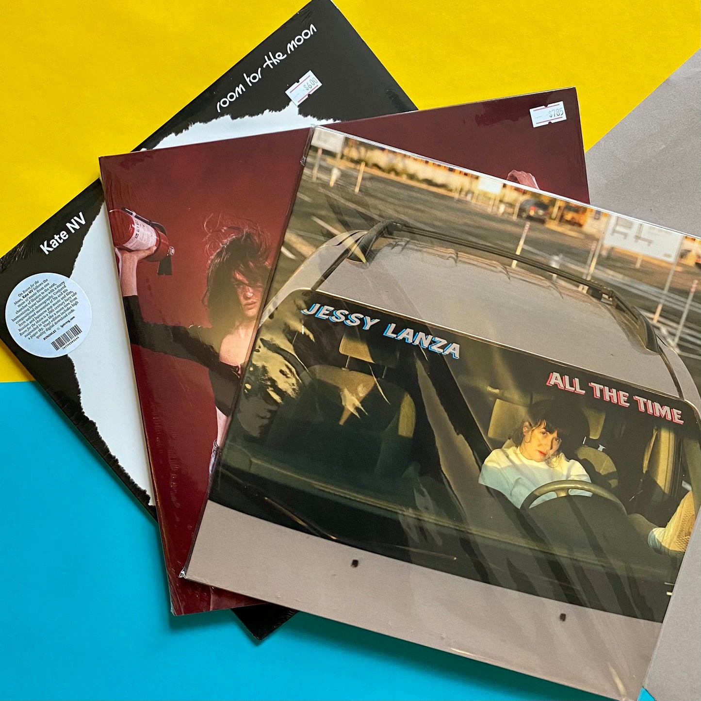 GIRL U WANT PACK: Kate NV - Room For The Moon + Jessy Lanza - All The Time (color)  + Marie Davidson & L’Œil Nu - Renegade Breakdown