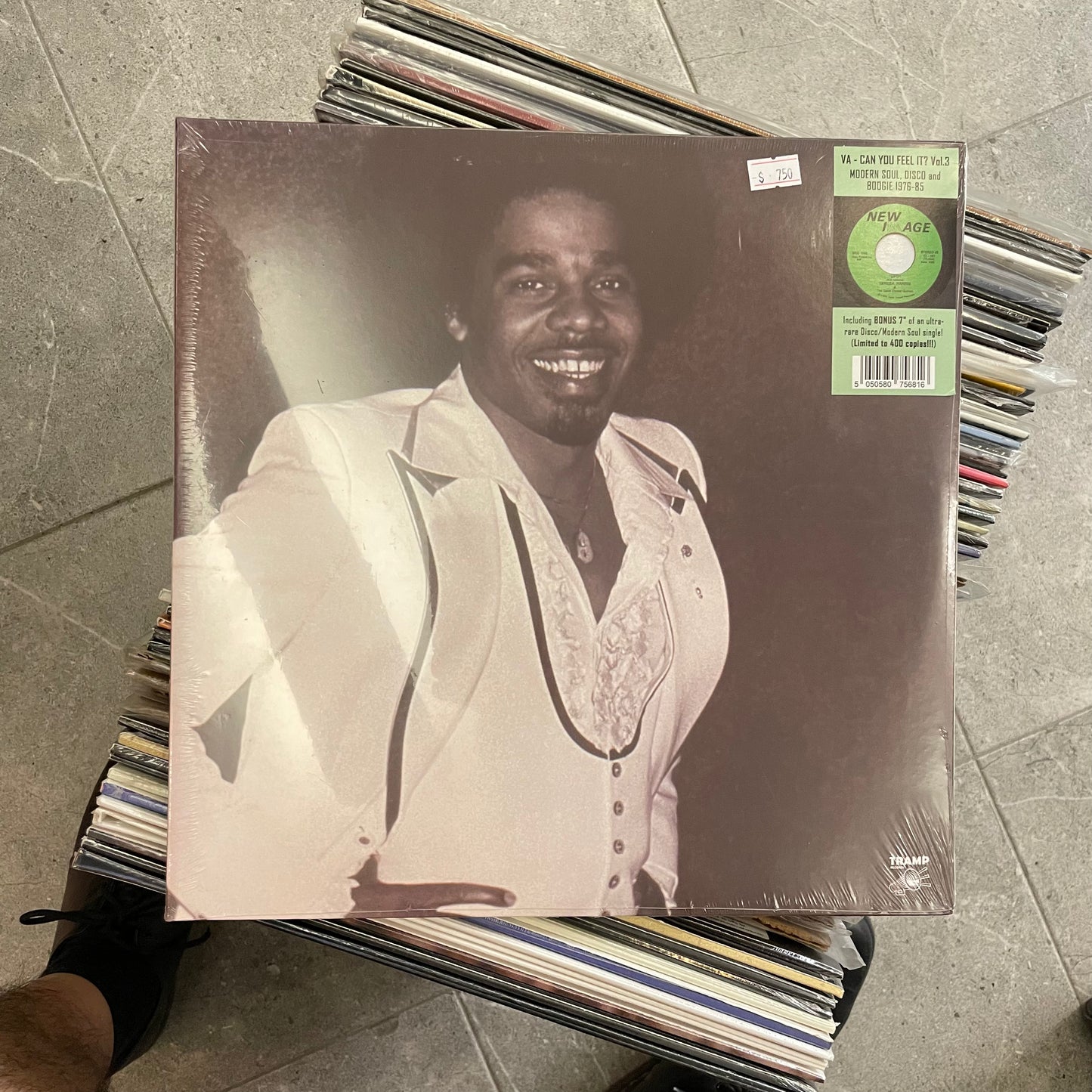 VA - Can you feel it? (Including bonus 7” of an ultra rare disco/modern soul single - Limited to 400 copies) (2xLP)