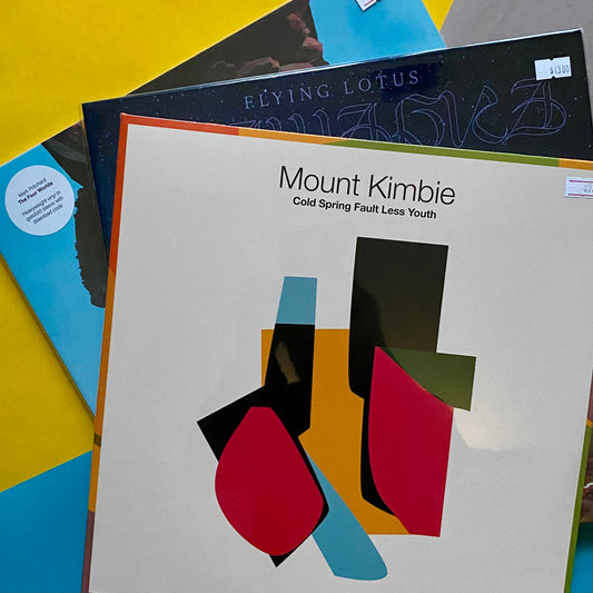 ELECTRONICA PA LOS CUATES PACK: Mark Pritchard - The Four Worlds + Mount Kimbie - Cold Spring Fault Less Youth + Flying Lotus - Flamagra (Instrumentals, slipmat edition)