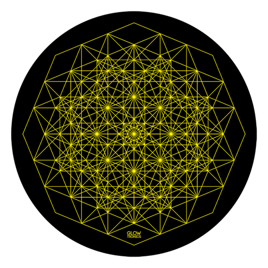 Slipmat - Sacred Poly-Ester UV Blacklight Activated (Par de tapetes)