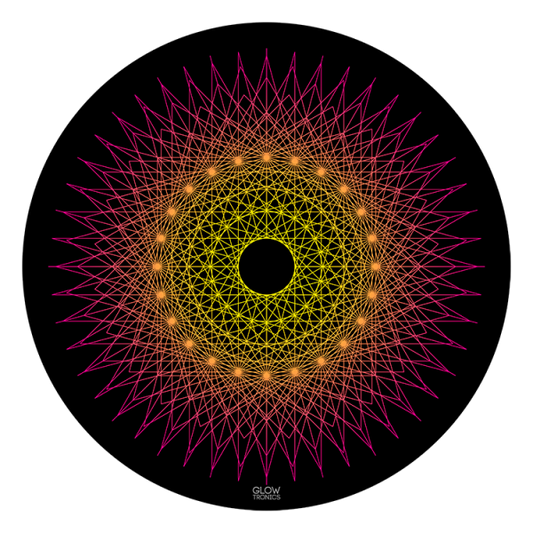 Slipmat - Sacred Spikes UV Blacklight Activated