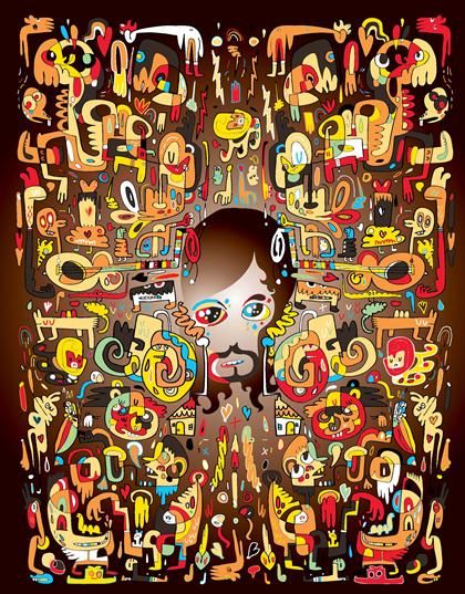 Devendra Banhart - A Sight To Behold (Cuadro)