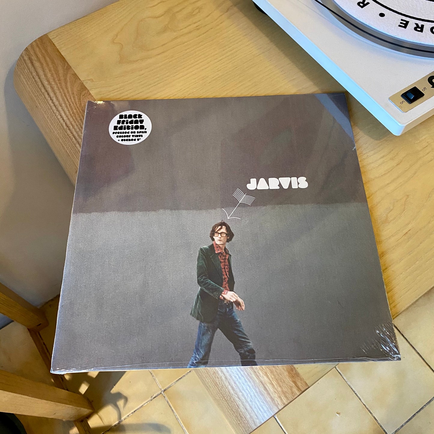 The Jarvis Cocker Record - The Jarvis Cocker Record (split colour + etched 7”, RSD edition)