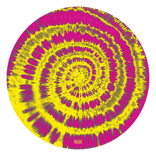 Slipmat - Tie Dyed UV Blacklight Activated
