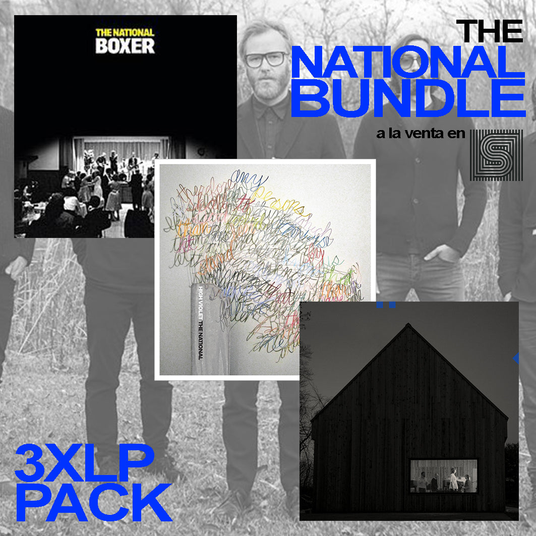 The National - 3xLP Bundle (4 LPs) Vinil - Salvaje Music Store MEXICO