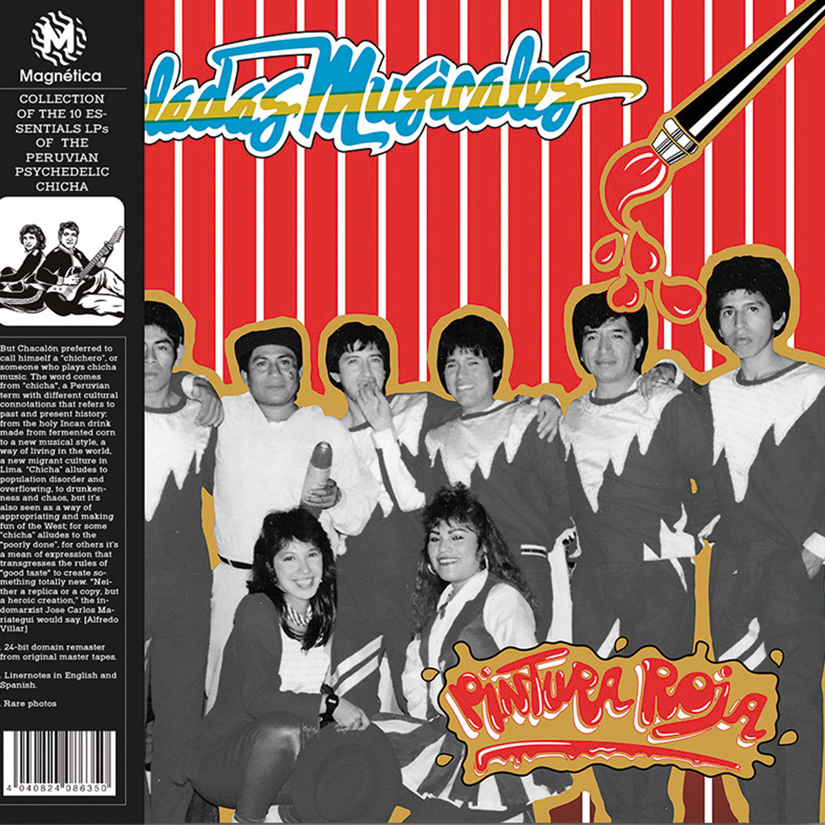 Pintura Roja - Pinceladas Musicales Vinil - Salvaje Music Store MEXICO