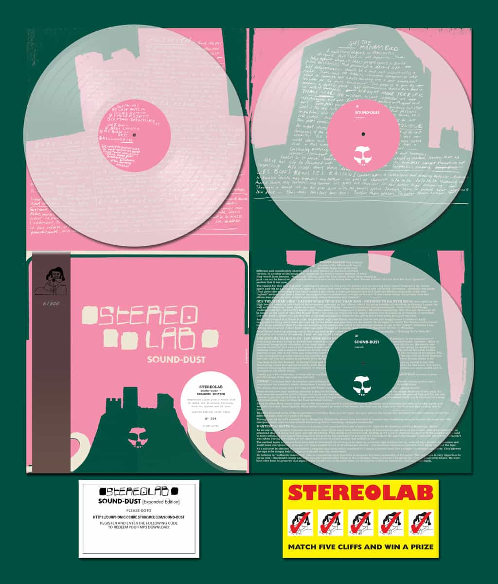 Stereolab - Sound-Dust (Deluxe Clear 3xLP) Vinil - Salvaje Music Store MEXICO