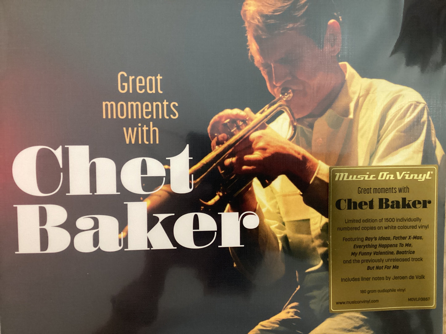 Chet Baker - Great moments with Chet Baker (2xLP, White colored vinyl)