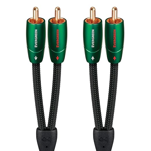 AUDIOQUEST - EVERG02R - Cable de RCA a RCA (2m)