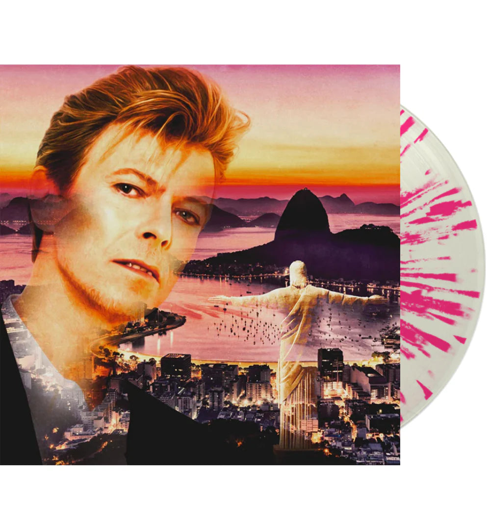 David Bowie – Live in Rio, 1990 (2xLP, Ltd. Edition, Pink & Red Splatter Vinyl)
