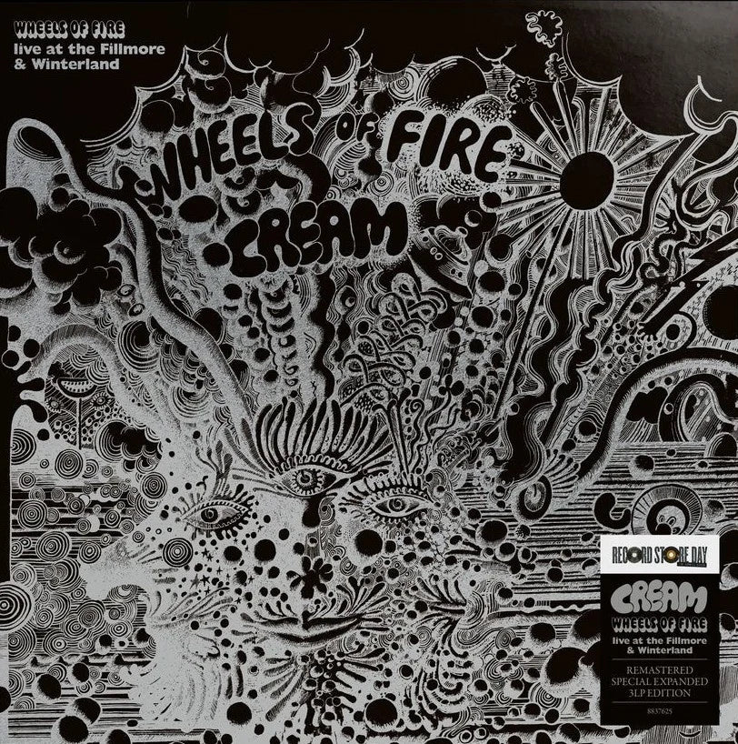 Cream - Wheels Of Fire: Live At The Fillmore Auditorium & Winterland Ballroom (3xLP) (RSD 2026)