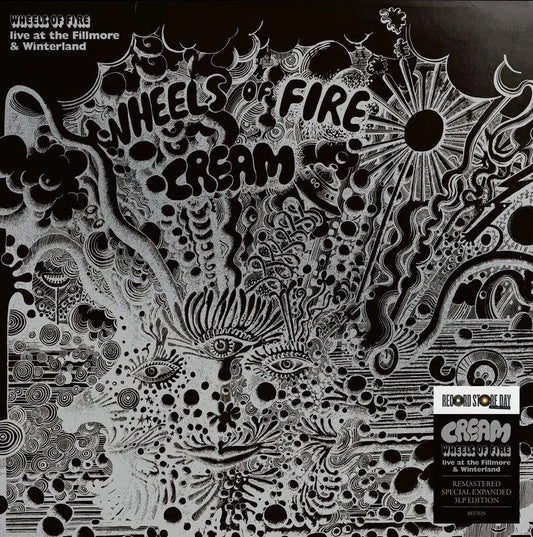 Cream - Wheels Of Fire: Live At The Fillmore Auditorium & Winterland Ballroom (3xLP) (RSD 2026)