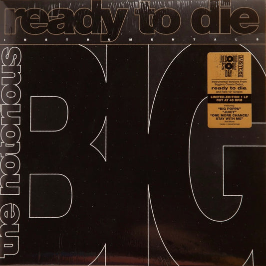 NOTORIOUS B.I.G - READY TO DIE: THE INSTRUMENTALS (RSD 24, LTD.)
