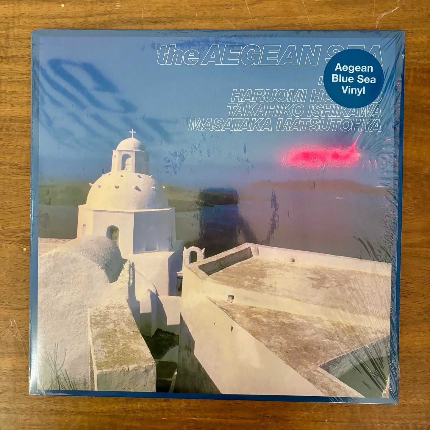 The Aegean Sea - HARUOMI HOSONO, TAKAHIKO ISHIKAWA & MASATAKA MATSUTOYA (aegean blue sea vinyl)