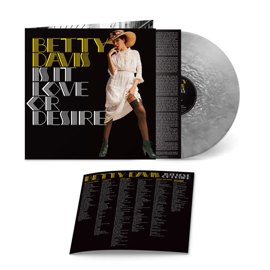 Betty Davis - Is It Love Or Desire (LP Silver metallic wax)