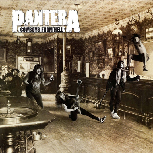 PANTERA - COWBOYS FROM HELL (Limited edition, white & whiskey brown marbled vinyl)