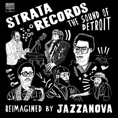 STRATA RECORDS - THE SOUND OF DETROIT - REIMAGINED Vinyl Record (2XLP)