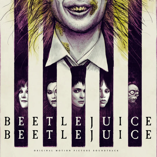 Beetlejuice Beetlejuice - Original Motion Picture Soundtrack (Purple and White Smoke and Fluorescent Green 2xLP)