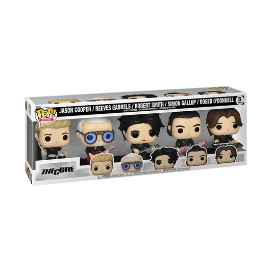 Funko Pop! Rocks: - The Cure 5 Pack (Figuras De Vinil)