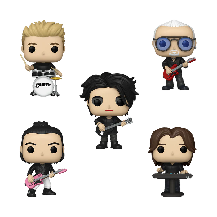 Funko Pop! Rocks: - The Cure 5 Pack (Figuras De Vinil)