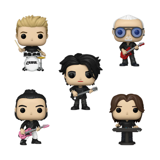 Funko Pop! Rocks: - The Cure 5 Pack (Figuras De Vinil)