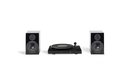 Pro-ject - Juke Box E1 HiFi Set (Kit de Tornamesa  y Par de Bocinas)