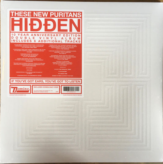 These New Puritans - (2xLP) (10 Year Anniversary Edition)