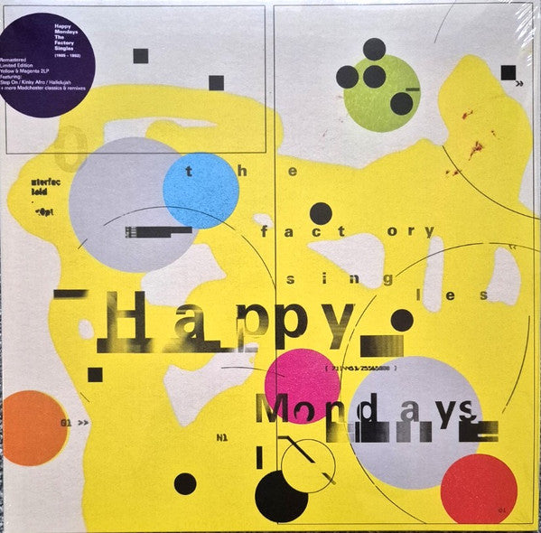 Happy Mondays - The Factory Singles (2xLP, Yellow and Magenta Vinyl) - Salvaje Music Store
