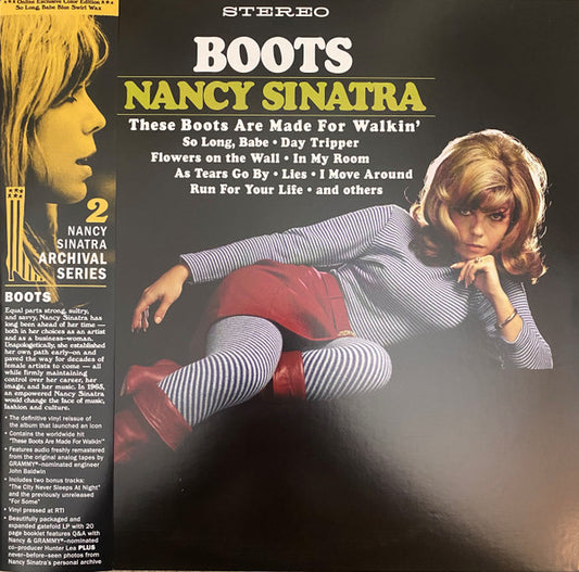 Nancy Sinatra - Boots (Limited color vinyl, babe blue swirl wax)
