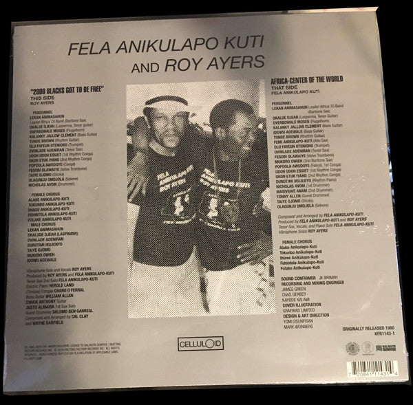 Fela Anikulapo Kuti And Roy Ayers - Music Of Many Colours