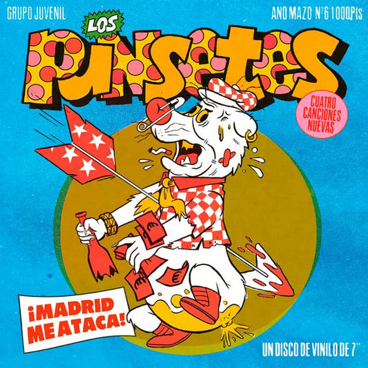 Los Punsetes - ¡Madrid Me Ataca! (7”)