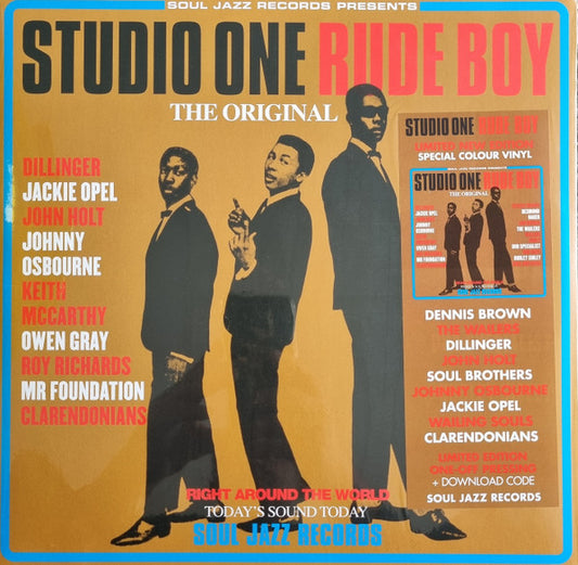 Various - Studio One Rude Boy (RSD, limited edition, 2xlp colour vinyl)