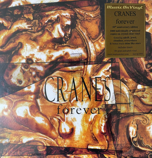 Cranes - Forever (30th anniversary edition, 943/1000 individually numbered, clear vinyl)