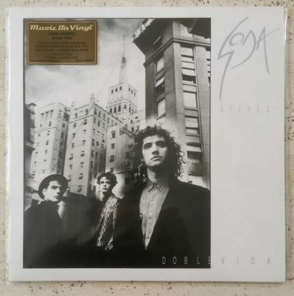 Soda Stereo - Doble Vida (Ltd edition of 2000 numbered copies on crystal clear vinyl)